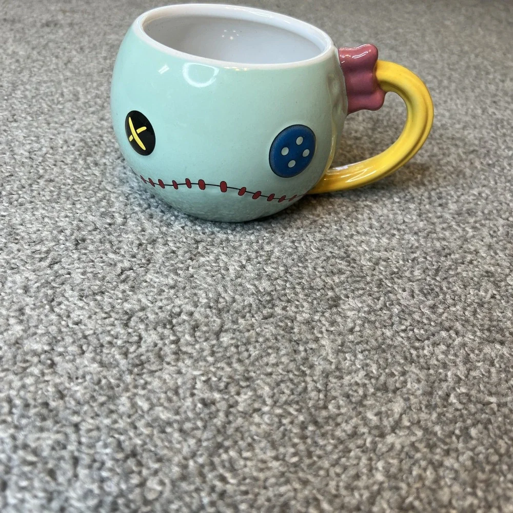 Disney Store Nightmare Before Christmas Sally Voodoo Doll Mug 5in Ceramic Cup No